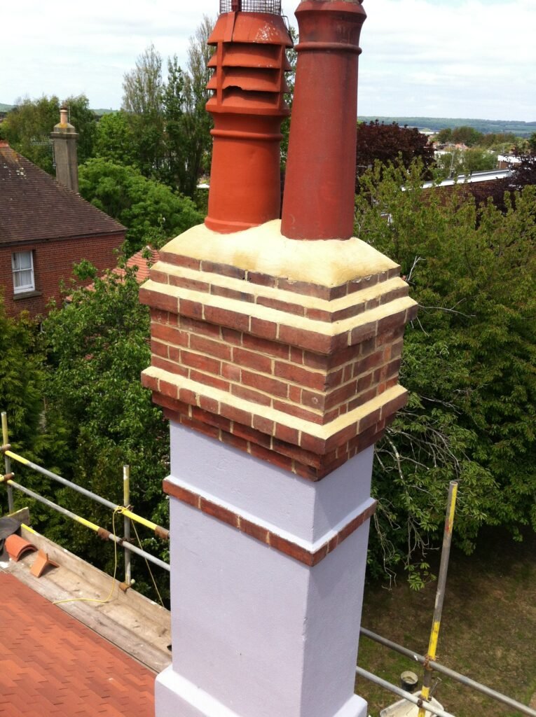 Chimney repointing and repair in Orpington